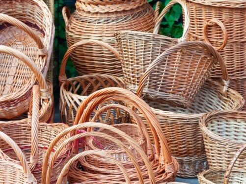 Bamboo Laundry Basket