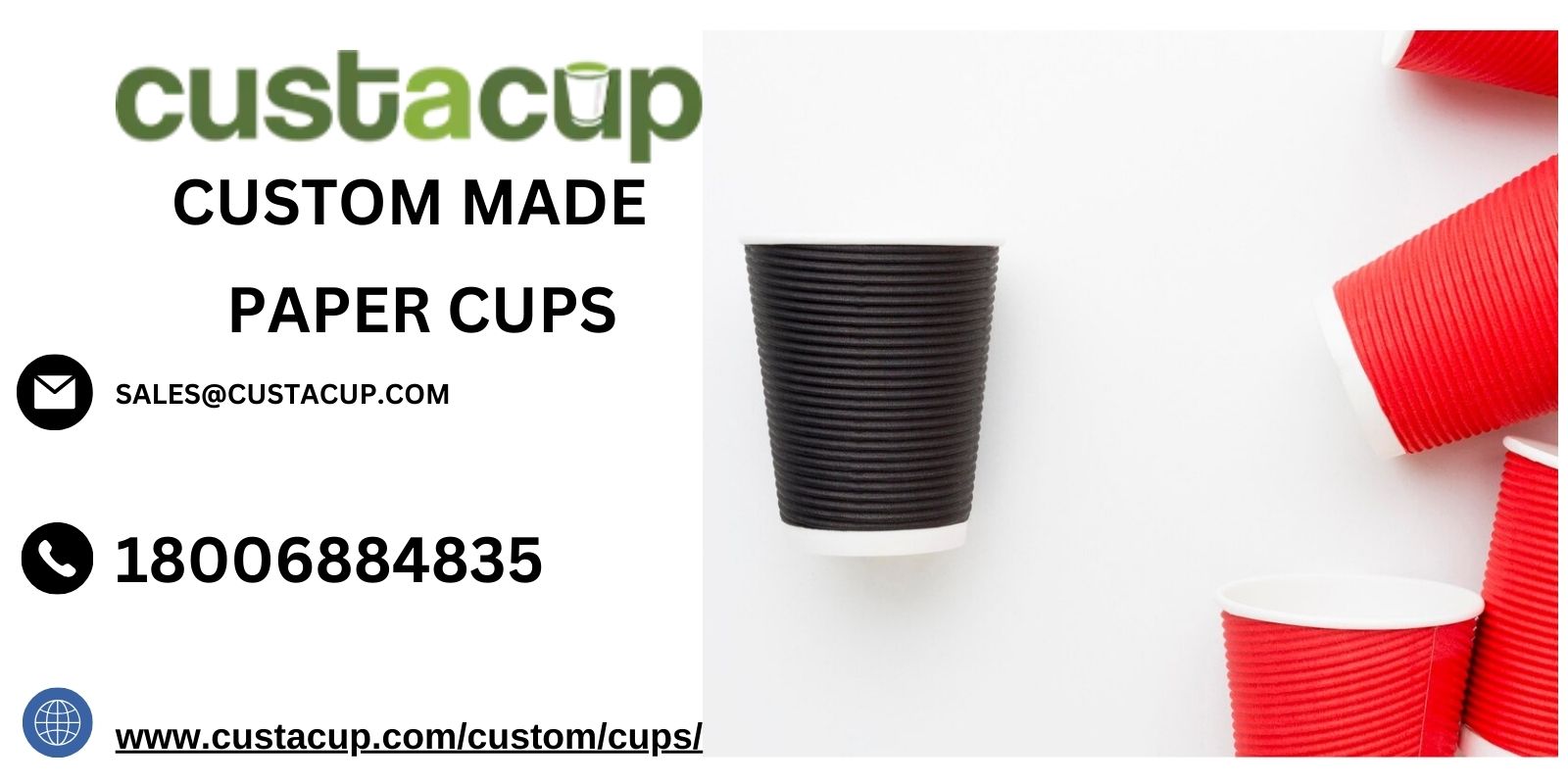 Custom Printed Paper Cups Wholesale