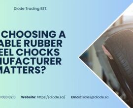 PU Wheel Chocks in Saudi Arabia