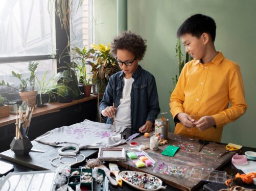 Students exploring STEM Strand Jobs opportunities