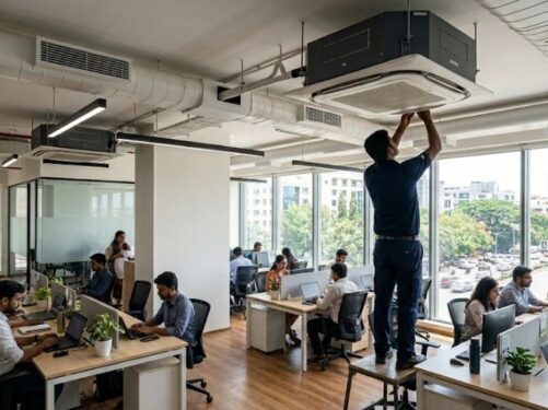 Affordable Commercial AC Provider in Bangalore for Offices