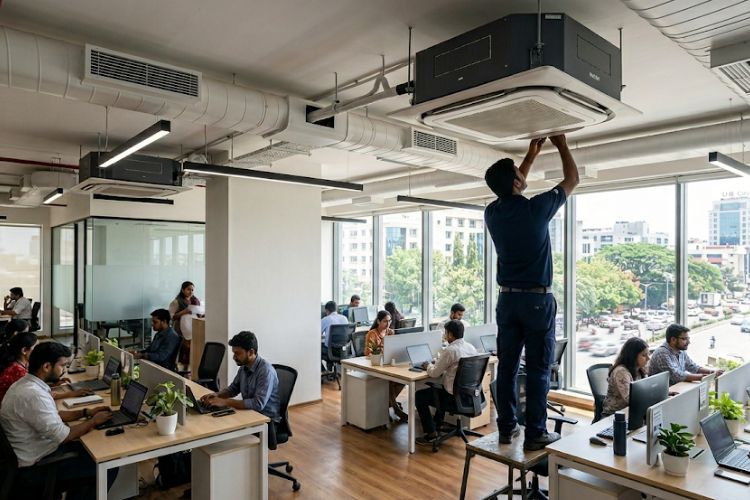 Affordable Commercial AC Provider in Bangalore for Offices
