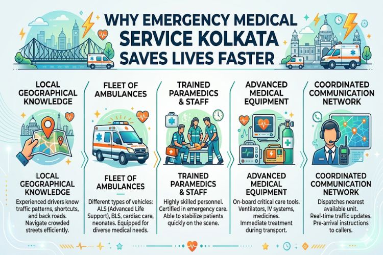 Why Emergency Medical Service Kolkata Saves Lives Faster