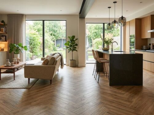 Wooden Floor Tiles Design Ideas for Modern Homes