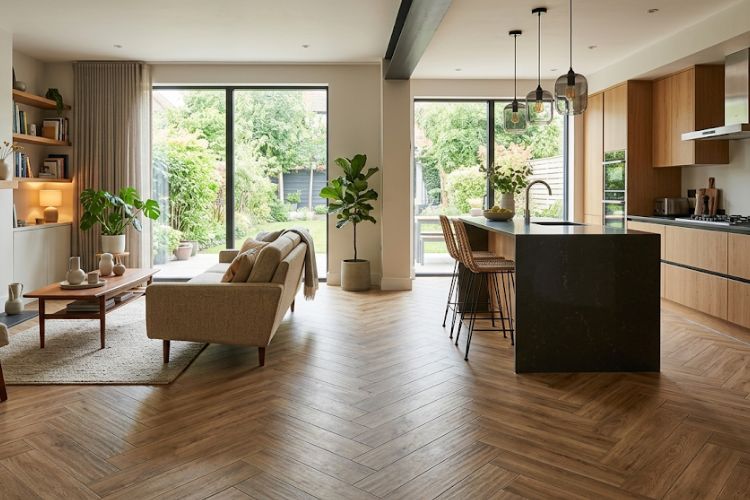 Wooden Floor Tiles Design Ideas for Modern Homes