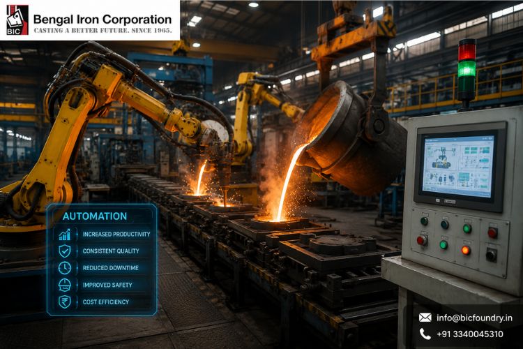 How Automation Is Improving Productivity in Ductile Iron Foundries
