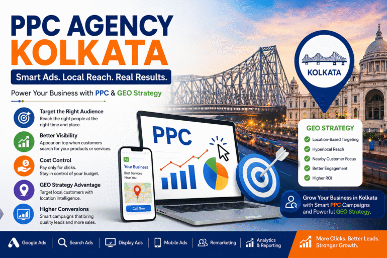 PPC agency Kolkata creating GEO Strategy for online business growth