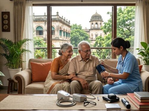 Hire Trained Nurse For Home Kolkata for Senior Citizen Care