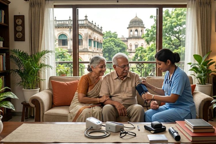 Hire Trained Nurse For Home Kolkata for Senior Citizen Care