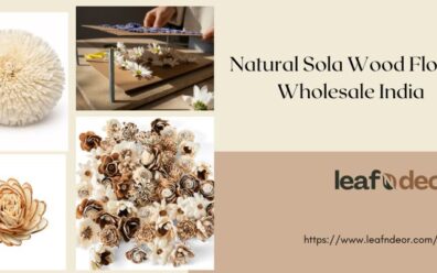 Natural Sola Wood Flower Wholesale India
