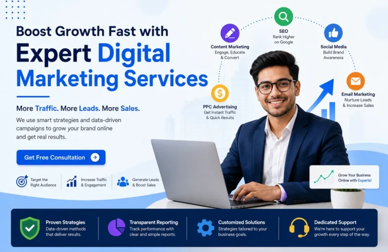 Professional Digital Marketing Services for business growth and online success