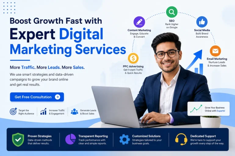 Professional Digital Marketing Services for business growth and online success