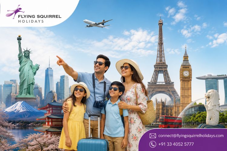 Family-Friendly International Tour Package from Kolkata: Top Global Destinations