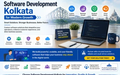 Grow your business with Software Development Kolkata solutions that improve efficiency, customer experience, and sales.