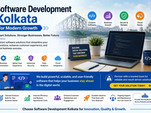 Grow your business with Software Development Kolkata solutions that improve efficiency, customer experience, and sales.
