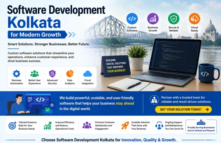 Grow your business with Software Development Kolkata solutions that improve efficiency, customer experience, and sales.
