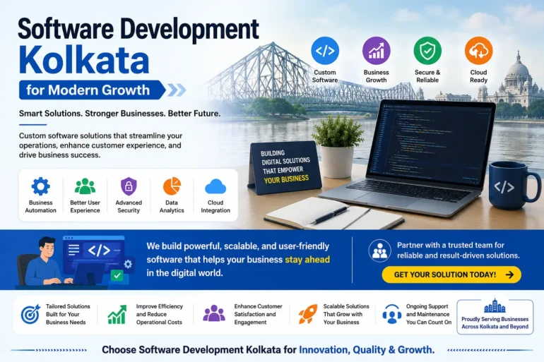 Grow your business with Software Development Kolkata solutions that improve efficiency, customer experience, and sales.