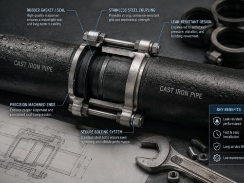 The Engineering Behind Leak-Resistant Hubless Cast Iron Pipe Joints