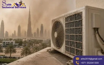 How Dust Storms in Dubai Affect Your AC and Why Cleaning Matters