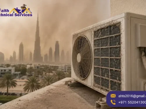 How Dust Storms in Dubai Affect Your AC and Why Cleaning Matters