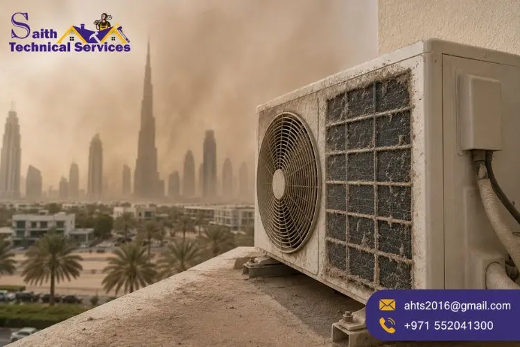 How Dust Storms in Dubai Affect Your AC and Why Cleaning Matters