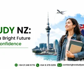 Study NZ students exploring modern classrooms and campus life in New Zealand