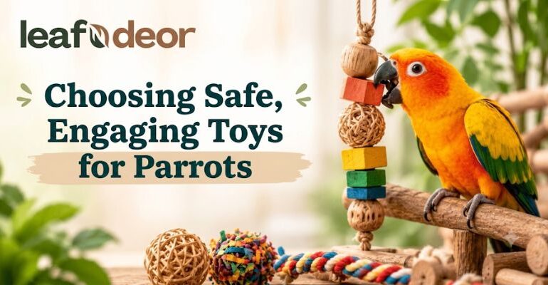 Choosing Safe, Engaging Toys for Parrots