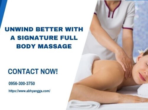 Unwind Better with a Signature Full Body Massage