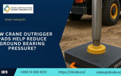 Crane Outrigger Pad in Saudi Arabia
