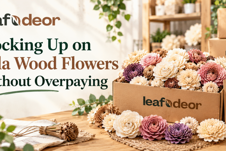 Stocking Up on Sola Wood Flowers Without Overpaying