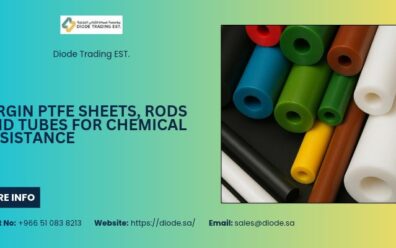 Virgin PTFE Sheets Rods Tubes Saudi Arabia