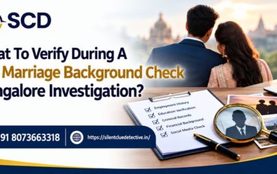 Pre Marriage Background Check Bangalore